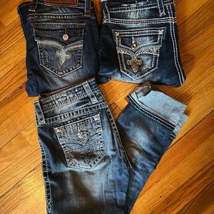 Rock revival size 28 straight leg